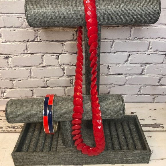 ✅🗣🚨🔴SALE🔴BEAD LANDING Double BRACELET BAR T-Bar DISPLAY STAND🚨📢💸BUY NOW🤑 - Picture 13 of 16